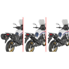 Coppia attacchi retraibili Stealth per borse EASY12 per Honda XL 750 Transalp (23) STL1201