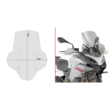 Cupolino specifico fumé per BMW F 900 XR (20)