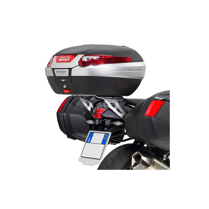 Attacco posteriore in alluminio per bauletto per BMW K 1200 R (05 - 08) \ K 1300 R (09 - 16)
