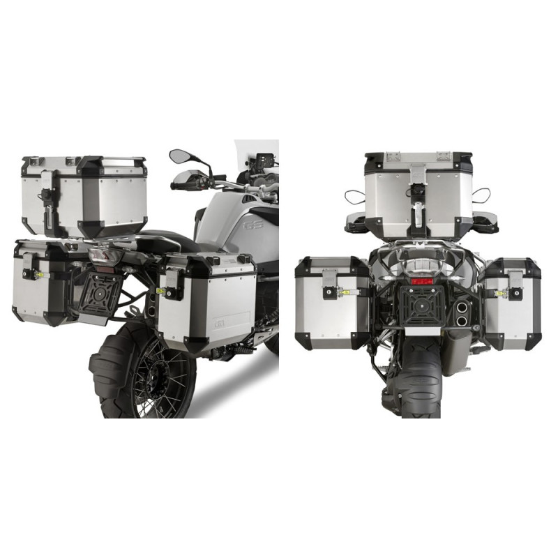 Portavaligie laterale per Trekker Outback per BMW R 1200 GS Adventure (14 - 18)