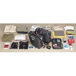 Coppia di borse laterali GIVI Waterproof nere, 15+15 litri GRT718 - Visenzi Motomarket