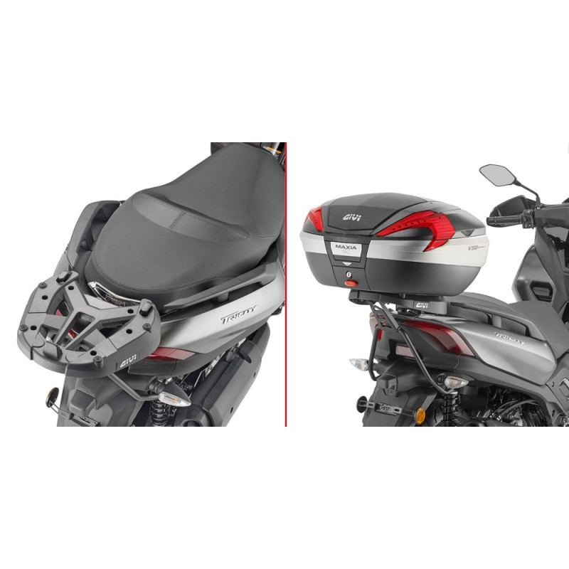 Attacco posteriore per bauletto per Yamaha Tricity 300 (20)