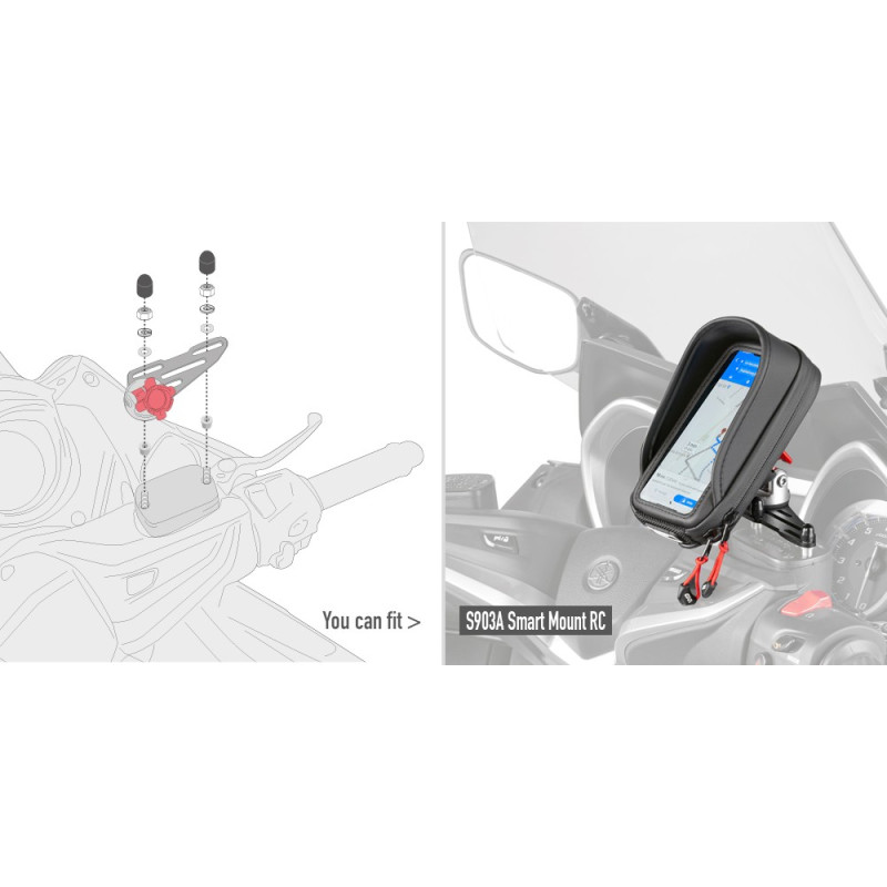 Kit viteria specifico per montare lo Smart Mount RC S903A