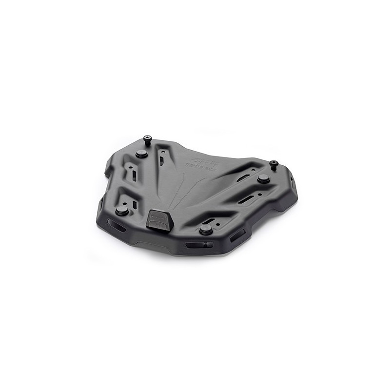 Piastra MONOKEY® in alluminio 3 mm satinato ed anodizzato in color nero M9B
